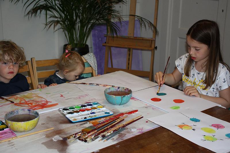 IMG_9675.JPG - Met veel plezier werd er gewerkt aan de kunstwerken